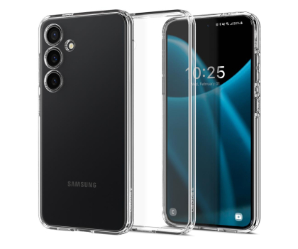 Etui do telefonów Spigen Liquid Crystal do Samsung Galaxy S24+ Crystal Clear